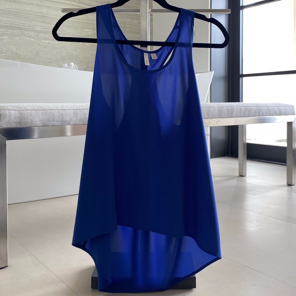 Bright Blue Tank Top